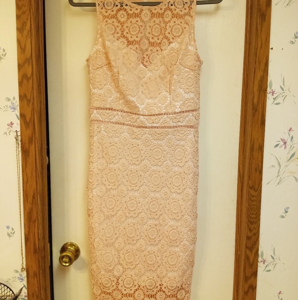 Beautiful coral dress